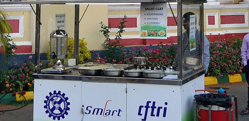 CSIR-CFTRI designs Smart Cart to endow street food vendors